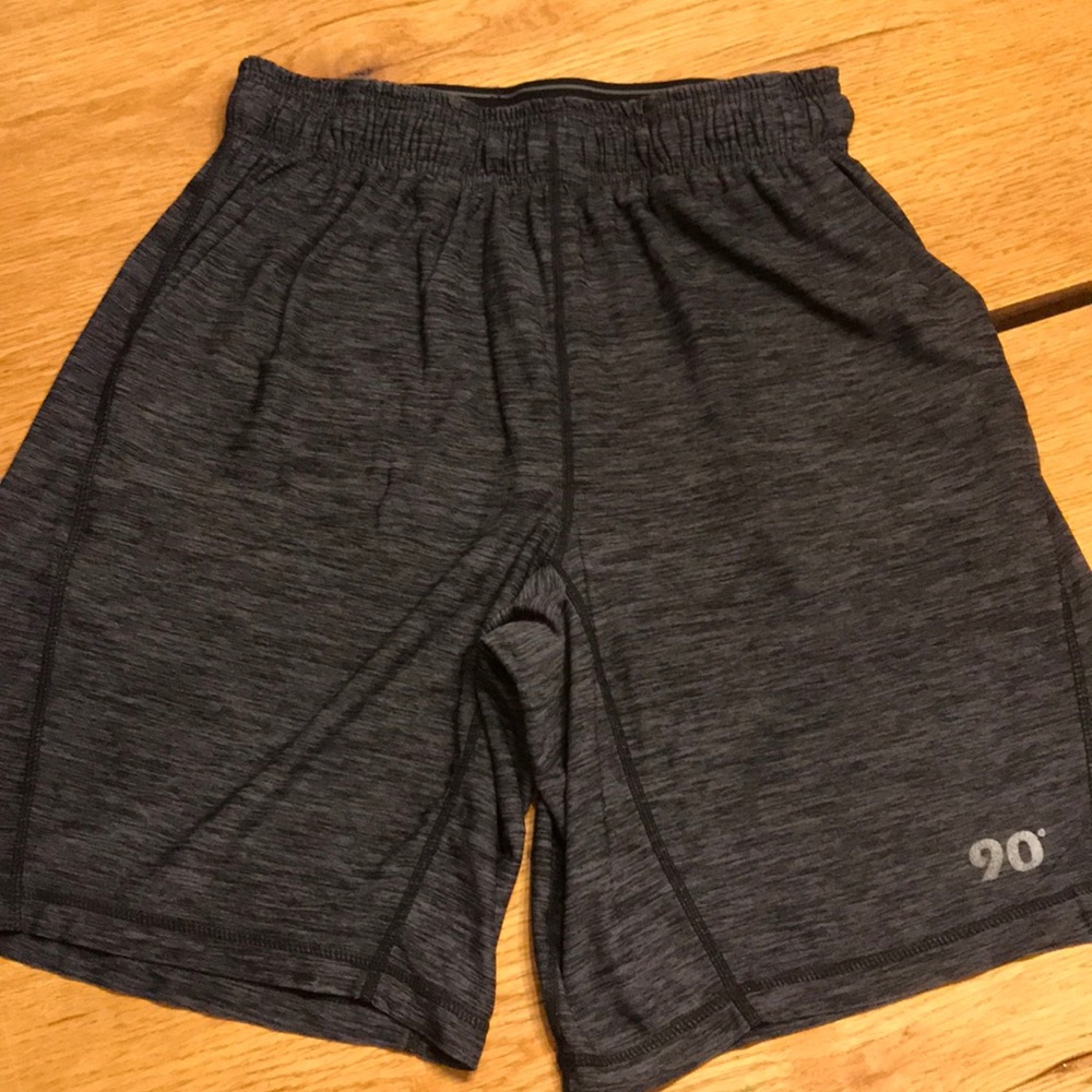 Mens 90 Degree Gray Athletic Shorts size small